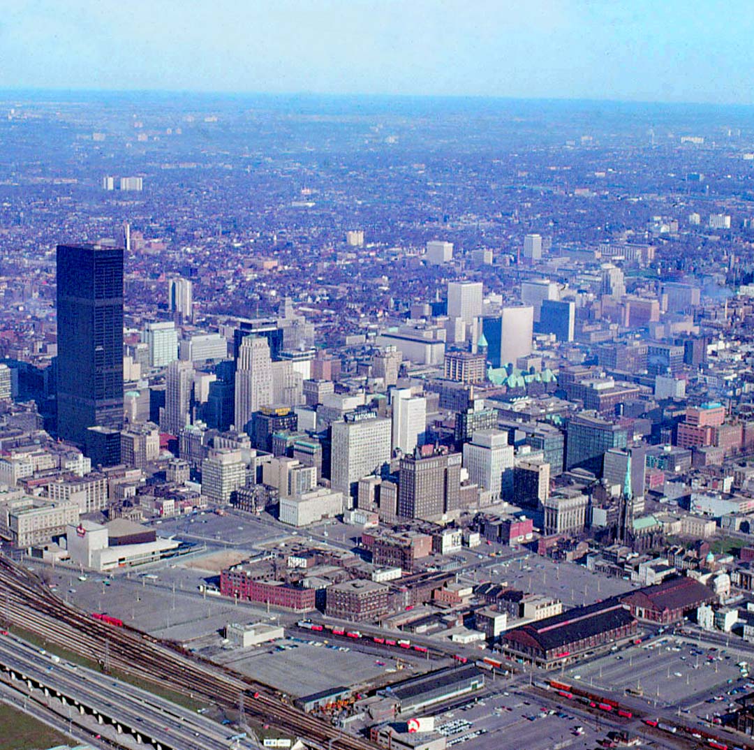 Toronto 1967 From An Airplane
